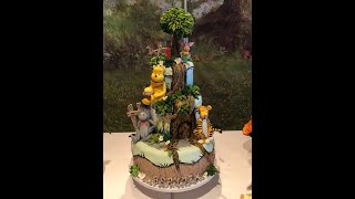 Winnie the Pooh hand crafted fully edible cake by Billiejean