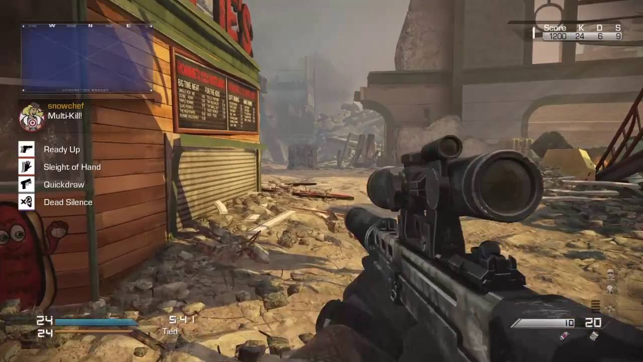 Call of Duty Ghost. FFA gameplay at Strikezone with KEM strike.VKS