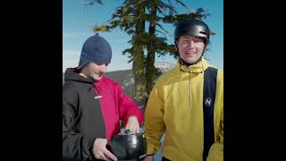 Learning how to ski park with a park Coach. Checkout full video on SENDR TV main channel #skischool