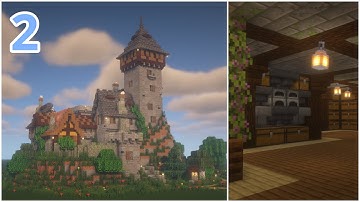 Minecraft | How to build a Castle - Part 2: Storage