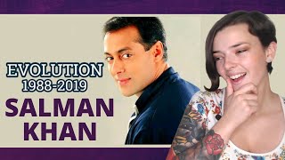 Salman Khan Evolution (1988-2019) | REACTION!
