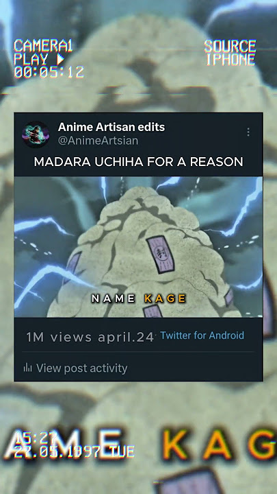 MADARA VS 5 KAGE 🥶🥶