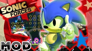 Sonic Forces (PC) - Classic Sonic Improvement & 3D Mod Showcase [4K 60FPS, No HUD]