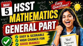  HSST MATHS GENERAL PAPER 😃#generalpaper #hsst #keralapsc 