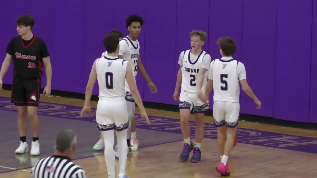 NHS Varsity Boys Basketball Victory Over CV Video 2025