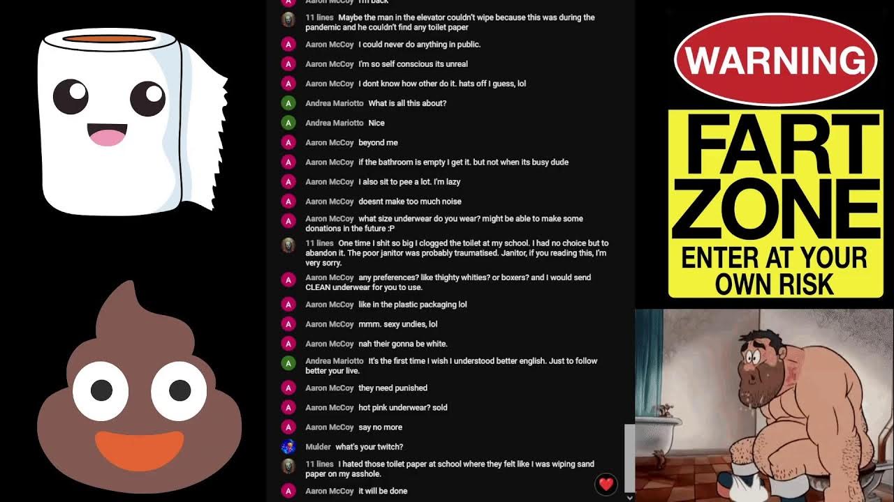 The Diarrhea God, Live! Shooting the Sh!t with viewers, answering, and