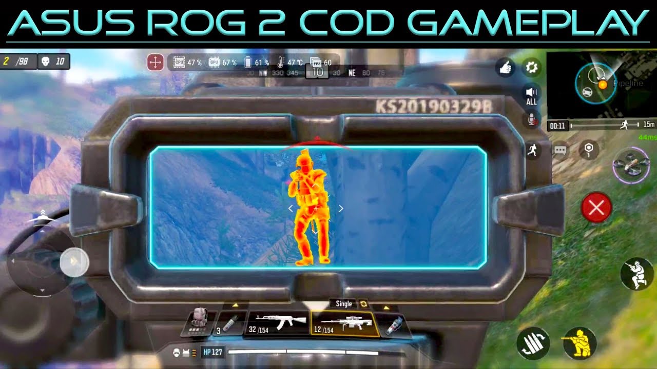 Asus ROG Phone 2 COD Gameplay - YouTube