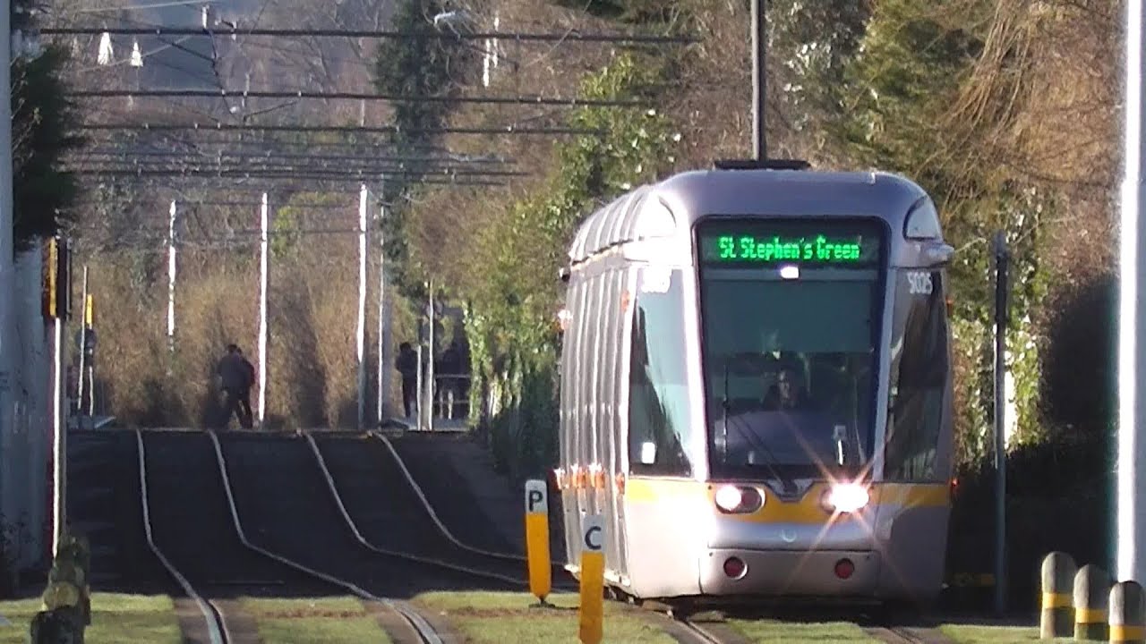 Luas Tram number 5025 - Milltown Station, Dublin
