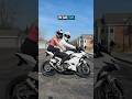 How To Backpack On A Motorcycle #ninja400 #motorcycle #sportbike #bike #biketok #beginner #shorts