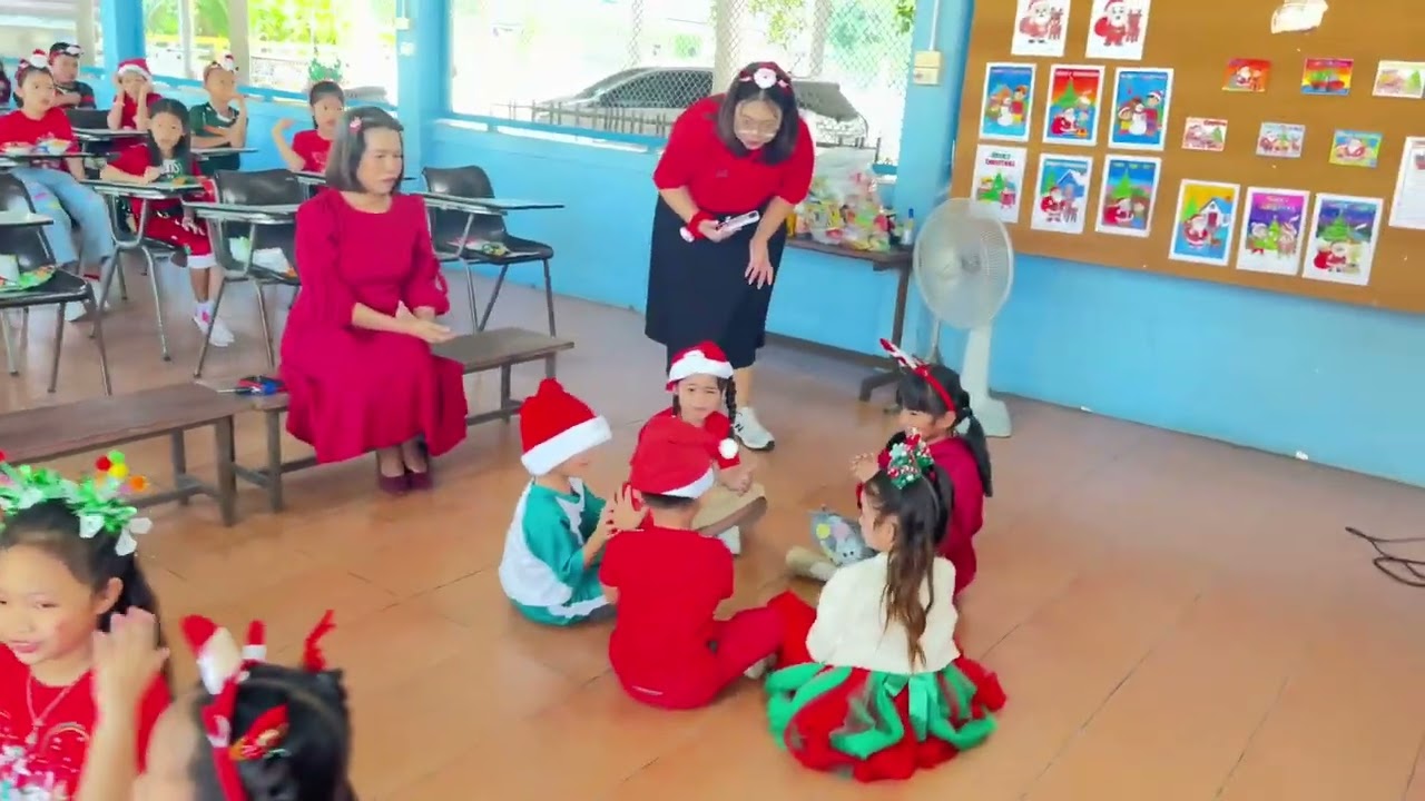 กิจกรรมวันคริสต์มาส Christmas Day ปีการศึกษา2568 โรงเรียนวัดถ้ำมังกรทอง