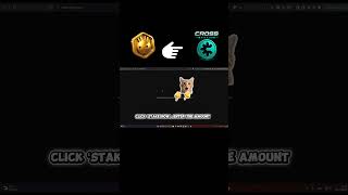 exchange SHILTZX game tokens with CROSS tokens and stake #crosswave #crossgamechain #web3gaming