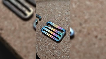 Titanium Anodizing Trials for Chrono-Grip Hardware!