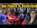 SA Children Follow Behind Leader And Start looting and Attacking