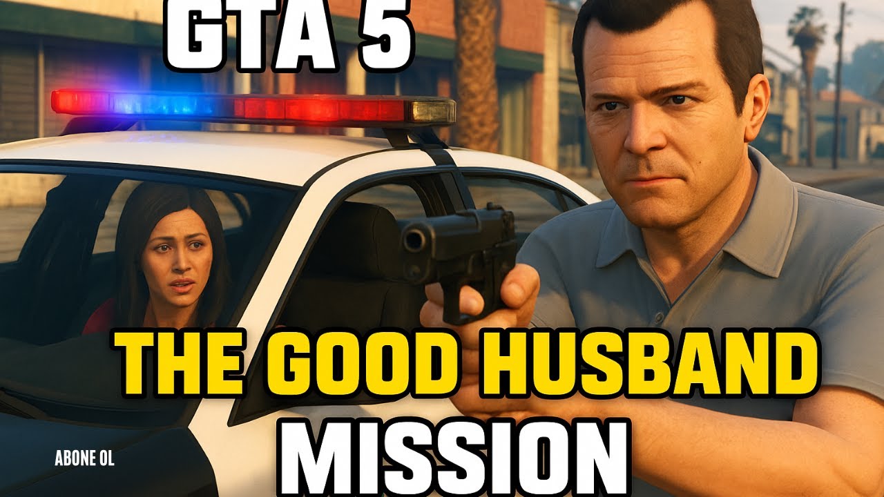 GTA 5 (PART7)  Amanda’yı Kurtarma Görevi! | The Good Husband Mission | Saving Amanda
