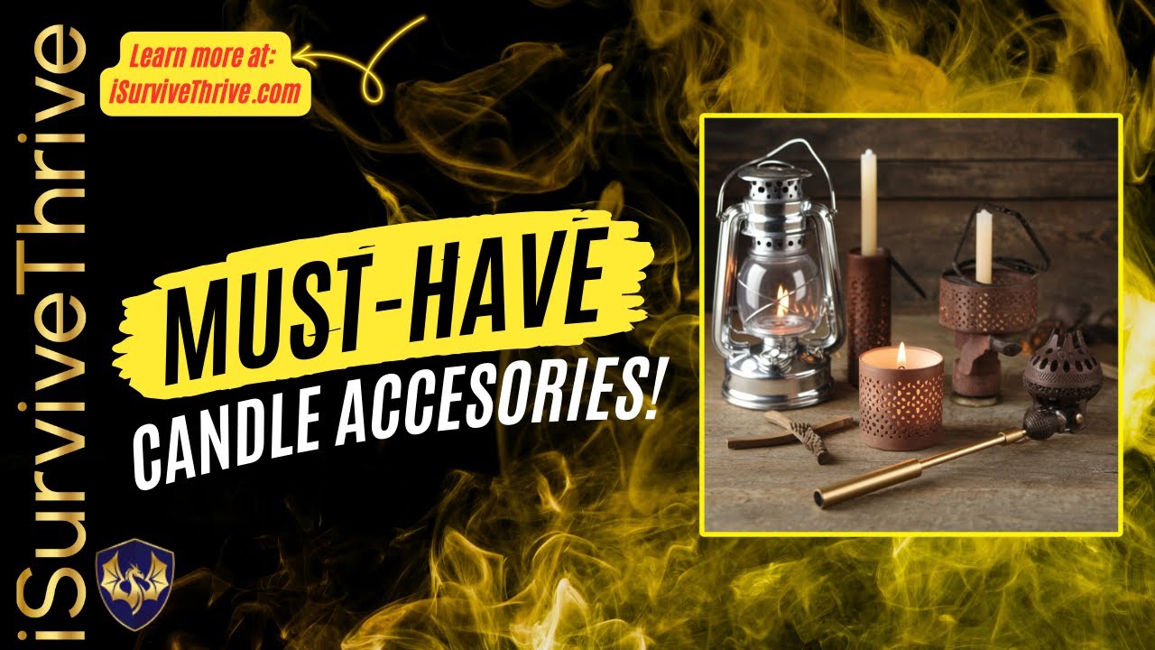 Top Candle Accessories for Emergency Preparedness: What You Need