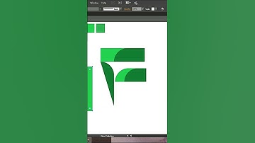 How to Design a Modern F Letter Logo Template | Adobe Illustrator Tutorials For Beginners