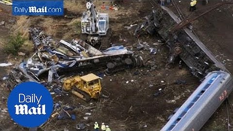 Derailed Amtrak train was going TWICE the speed limit - Daily Mail