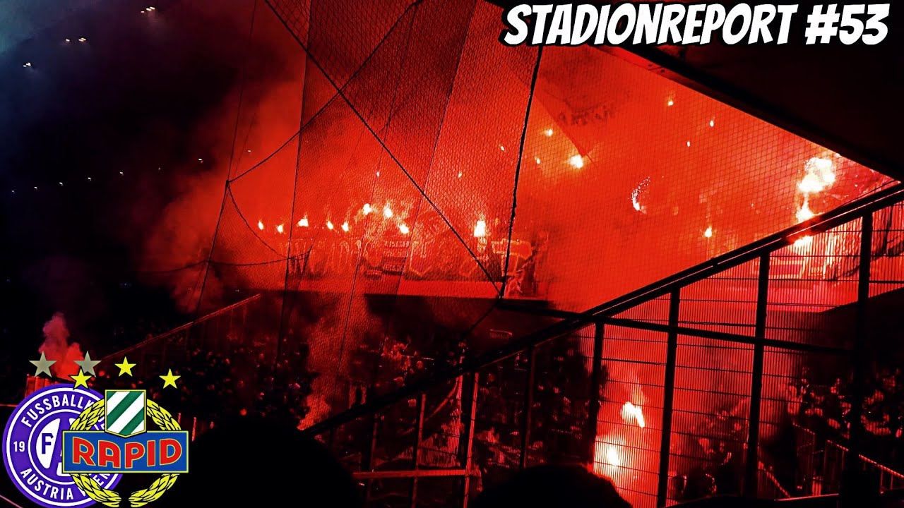 StadionReport #53 - FK AUSTRIA WIEN vs SK RAPID WIEN 2:0, 338. WIENER DERBY (19.03.2023) 4K