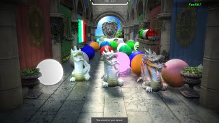 Sponza Classic for Android V5.5 Tech Demo - Advanced Bounce Lighting - screenshot 1
