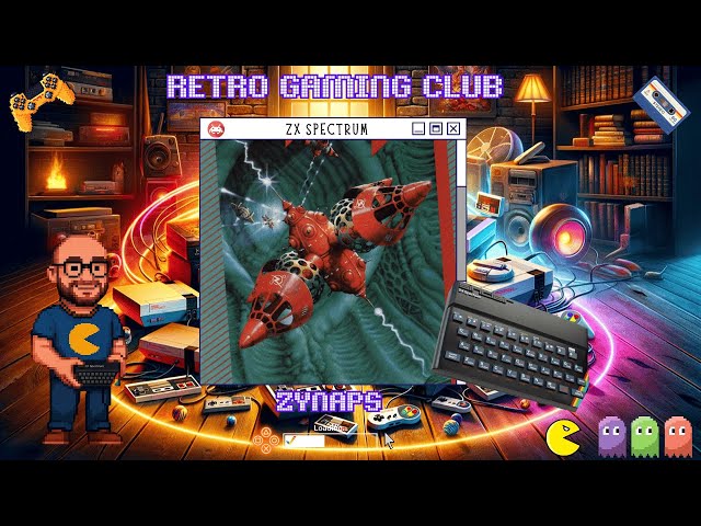 Zynaps | ZX Spectrum | Review & Gameplay | Intense 8-Bit Space
