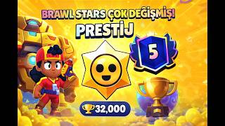 Brawl Stars Çok Deği̇şmi̇ş. Presti̇j Si̇si̇temi̇ Bomba Olmuş Arti 32.000 Kupa Ve Max Meg