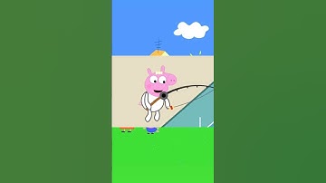 OMG underwear a pool ?? 🩳 - Peppa pig #funny  video