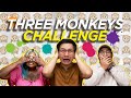 MOST CHAOTIC SAYS VIDEO!!! 3 Monkeys Challenge | SAYS Challenge
