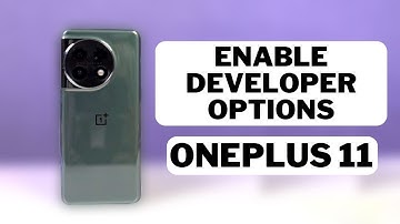 How to Enable Developer Options on OnePlus 11