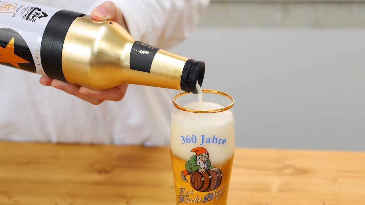 ビールがいつもより美味くなる クリーミーな泡を作る缶ビールサーバー 絹泡 ビールがいつもより美味くなる クリーミーな泡を作る缶ビールサーバー 絹泡