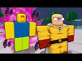 Questo NABBO SCONFIGGE TUTTI Su ROBLOX strongest battleground