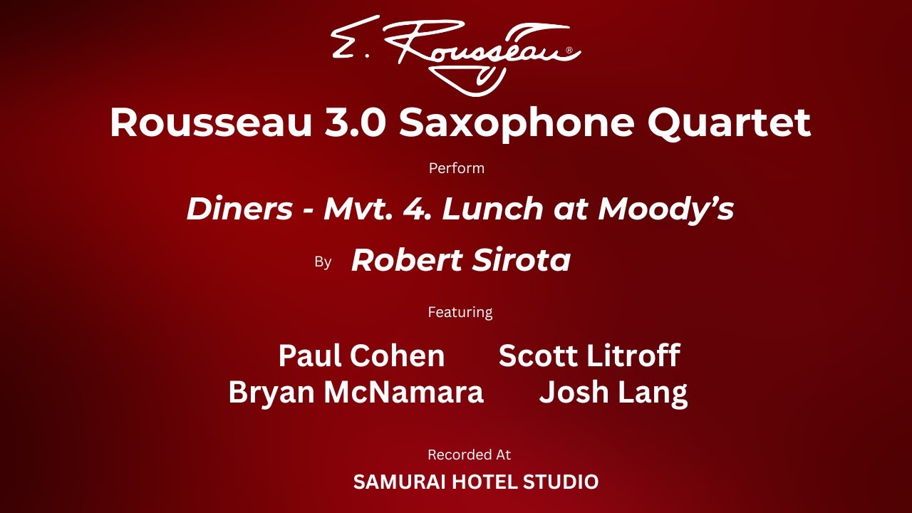 The Rousseau 3.0 Classic NC Soprano Saxophone Mouthpiece