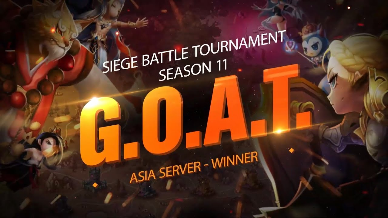 Interviewing G.O.A.T. - Siege Battle Tournament Winner Season 11 Asia Server