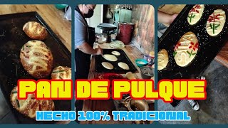 Asi es el único PAN DE PULQUE que se hace en todo Puebla | Acatzacata, Zautla 