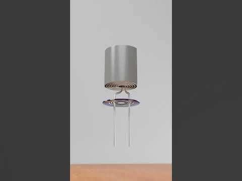 Capacitors|3d Animation #shorts #capacitor