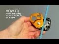 How to install the microtraxion on the rope