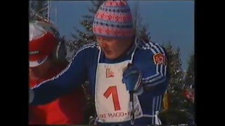 Lace Placid 1980 talviolympialaiset. 15 km:n hiihto. Juha Mieto - Thomas Wassberg.