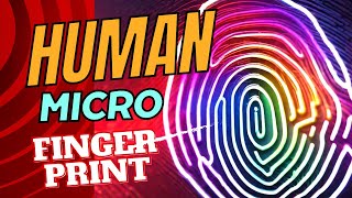 Human Finger Print Micro Shoot incredible details Microscopic view @MicroEveryThing