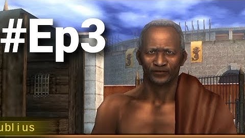 #Ep3||Rubbing Elbows with the wealthy||Gladiator begins gameplay||psp gameplay||ppsspp||psp