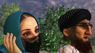 اولین تحفه ادم خان برای خانم جدید اش.#comedy #طنز #3dart #animation #adamkhan