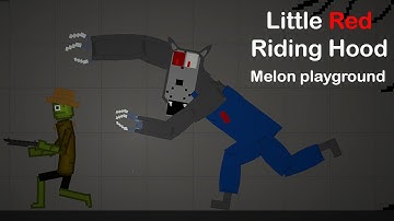 Little Red Riding Hood Analog Horror Part2 in Melon Playground