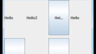 Grid Layout In Java Swing- Arranging Objects In A Panel/frame