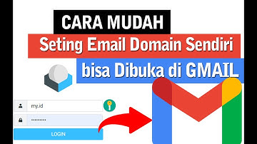 Setting email domain sendiri agar dapat dibuka di Gmail