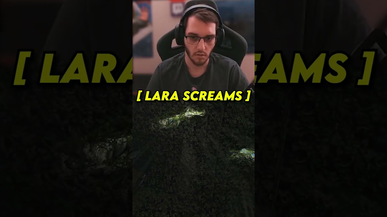 ZIPLINE  | Tomb Raider Remastered | #tombraider  #shorts