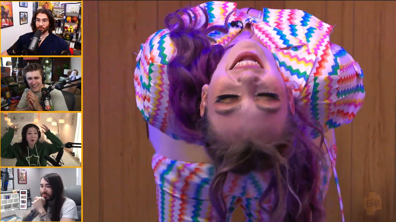 Minx Tries The Belt Machine