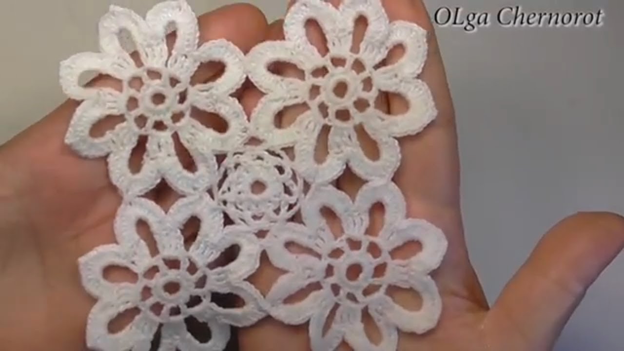 Tablecloth with Crochet Flowers Home Decoration YouTube