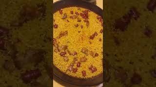 Mi PAELLA de DOMINGUERO!!!