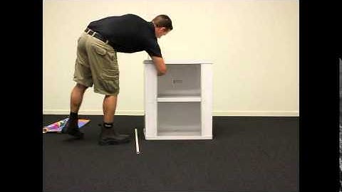 PrintSmart Graphics Companies Promotional Counters Assembly Video