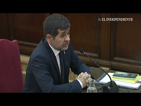 Jordi Sánchez se considera un"preso político" y sostiene que las acusaciones son "falsas"