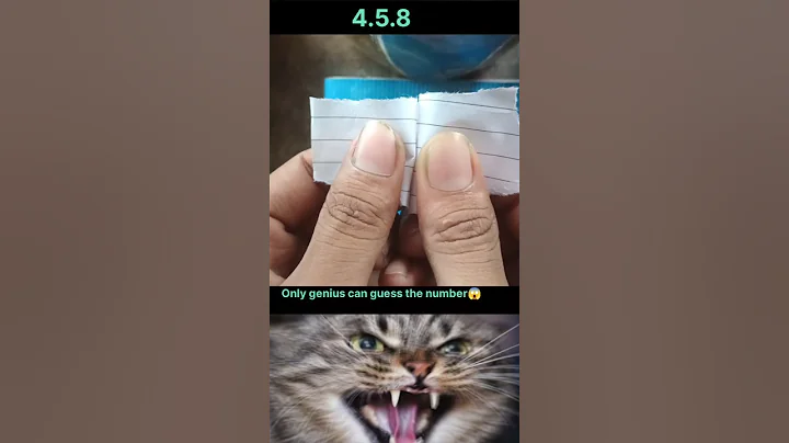 99% People Failed to Guess the Number!!!? #shorts #cat #challenge#bombastic