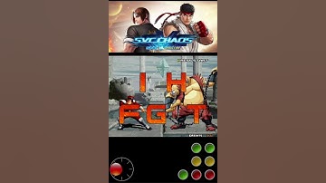 M. bison vs Earthquake (snk vs capcom - svc chaos) #gaming #youtube #shorts #viralshort #snk #capcom